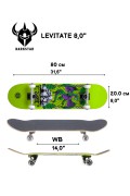 Скейт DARKSTAR LEVITATE 8,0" (зеленый)