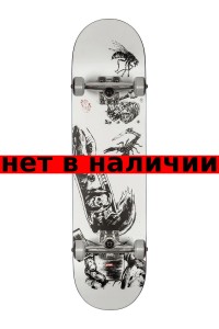 Скейтборд ТМ GLOBE G1 Hard Luck 8,0" (белый)