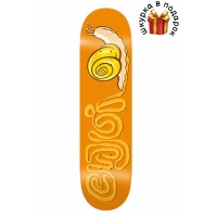 Дека для скейтборда Enjoi SNAIL TRAIL HYB 7,5 (оранжевый)