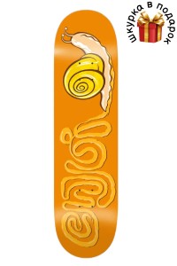 Доска для скейта Enjoi SNAIL TRAIL HYB 7,5 (оранжевый)