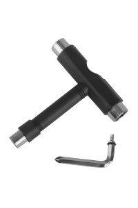 Многофункциональный ключ для скейтборда ТМ GLOBE Skate T-Tool  (черный)