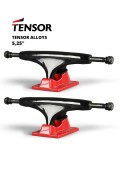 Подвески для скейта TENSOR ALLOYS 5,25 (черно-красный)